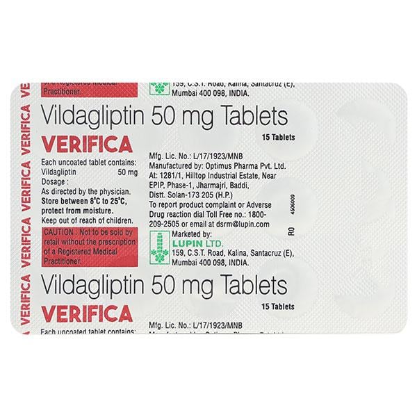 VERIFICA 50mg Tablet 15's