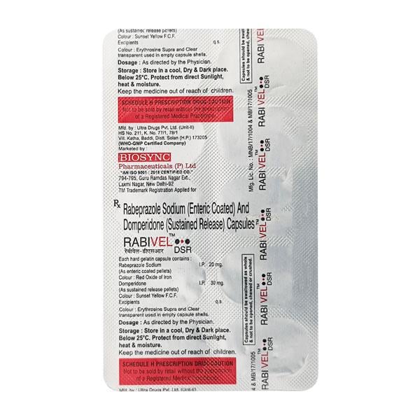 RABIVEL DSR Capsule 10's