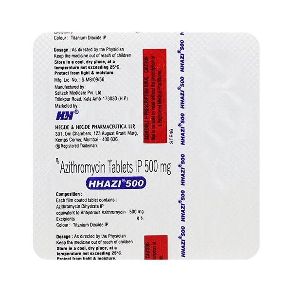 HHAZI 500mg Tablet 5's