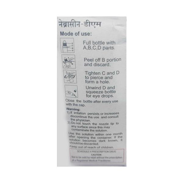 Nebracin DM Ophthalmic Solution 10ml