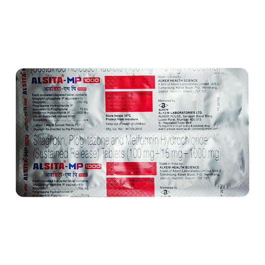 ALSITA MP 1000 Tablet 10's