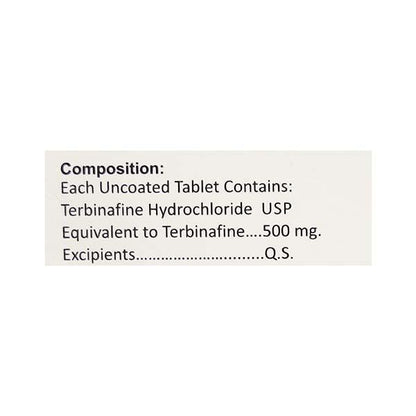 Terbinext 500mg Tablet 7'S