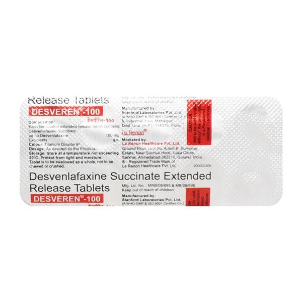 Desveren 100mg Tablet 10'S