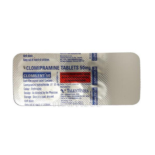 Clomilent 50mg Tablet 10'S