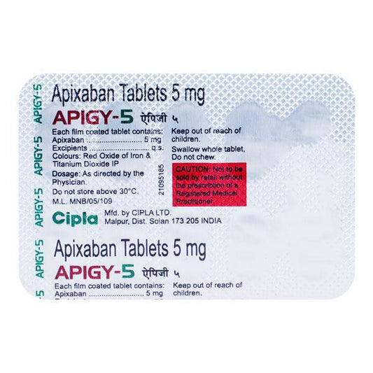 APIGY 5 Tablet 10's