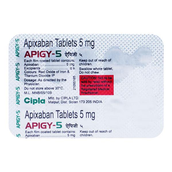 APIGY 5 Tablet 10's