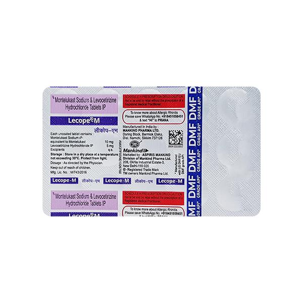 LECOPE M Tablet 15's