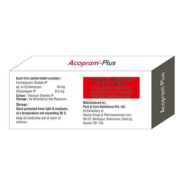 ACOPRAM PLUS Tablet 10's