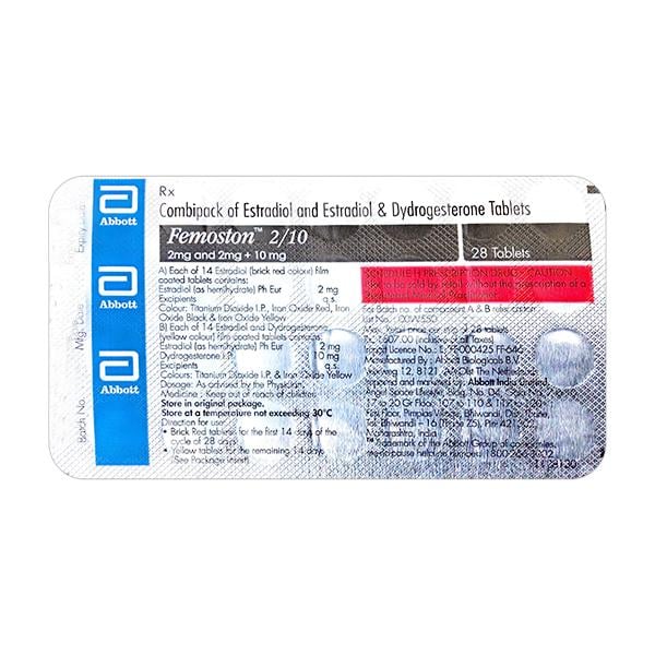 FEMOSTON 2/10 Tablet 28's