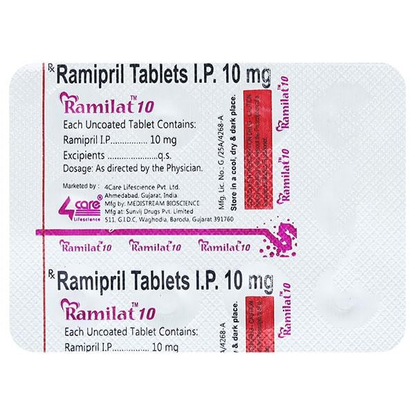 RAMILAT 10mg Tablet 10's