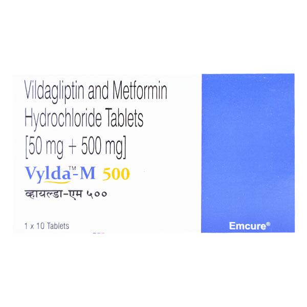 VYLDA M 500mg Tablet 10's