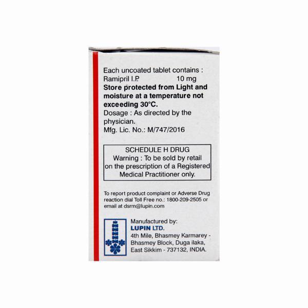 Ramistar 10mg Tablet 15'S