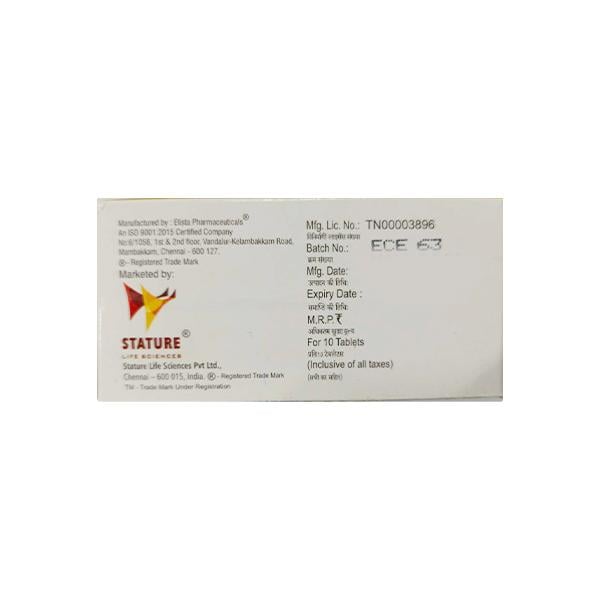 TELMIZAC H 40mg Tablet 10's