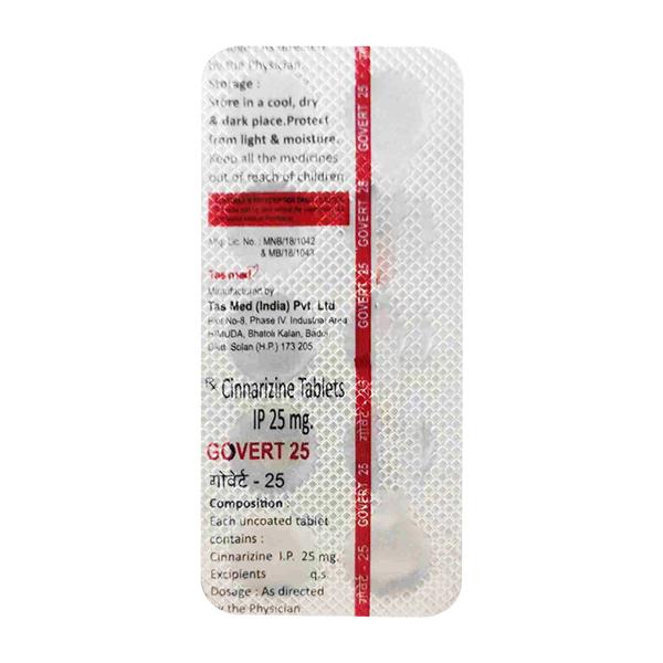 GOVERT 25 Tablet 10's