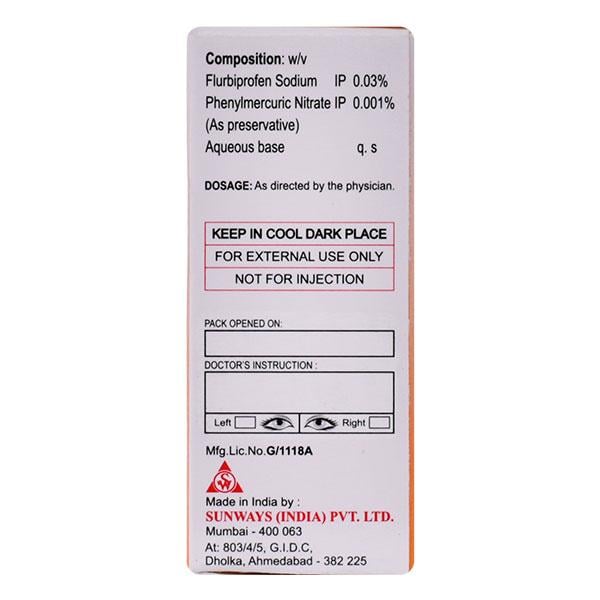 Flubifen 0.03% Eye Drops 5ml
