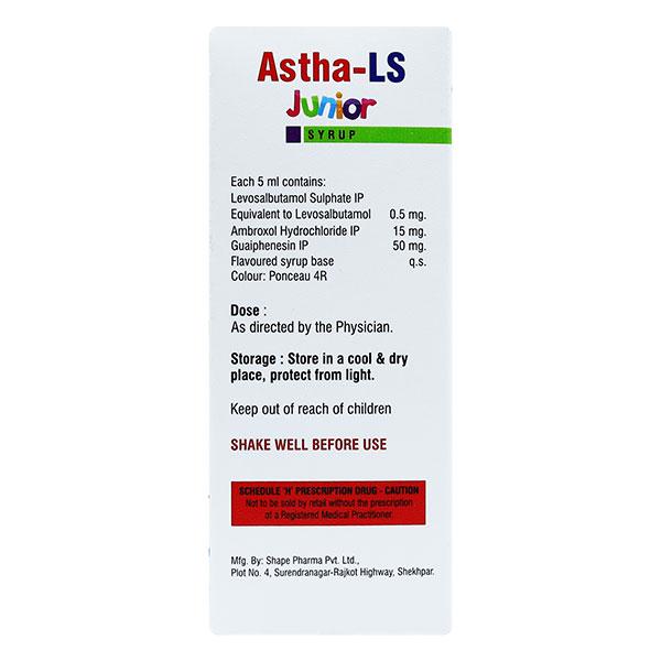 ASTHA LS JUNIOR Syrup 60ml