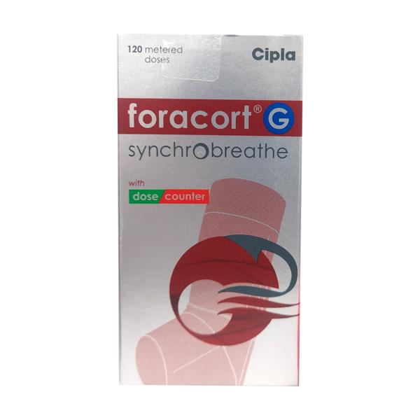 FORACORT G SYNCHROBREATHE WITH DOSE COUNTER 120md Inhaler 7.2g