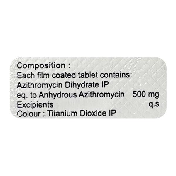 Zatura 500Mg Tablet 3's