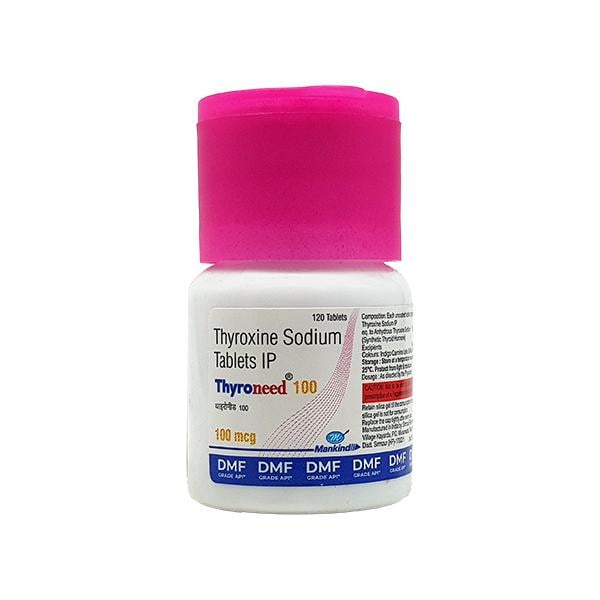 THYRONEED 100 Tablet 120's