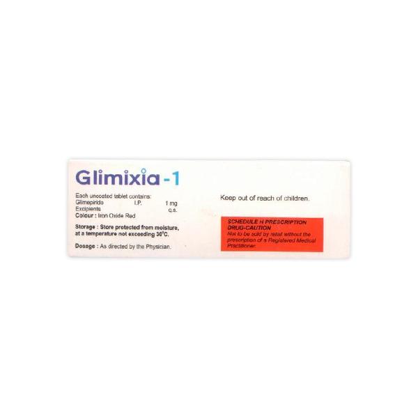Glimixia 1mg Tablet 10'S