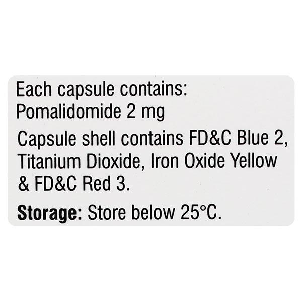 Pomalid 2mg Capsule 21'S