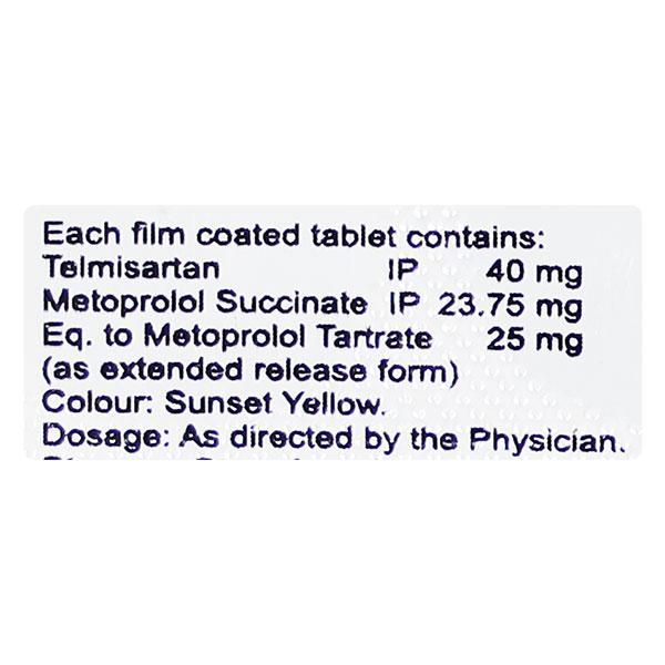 Telmiprime Beta 25mg Tablet 10'S