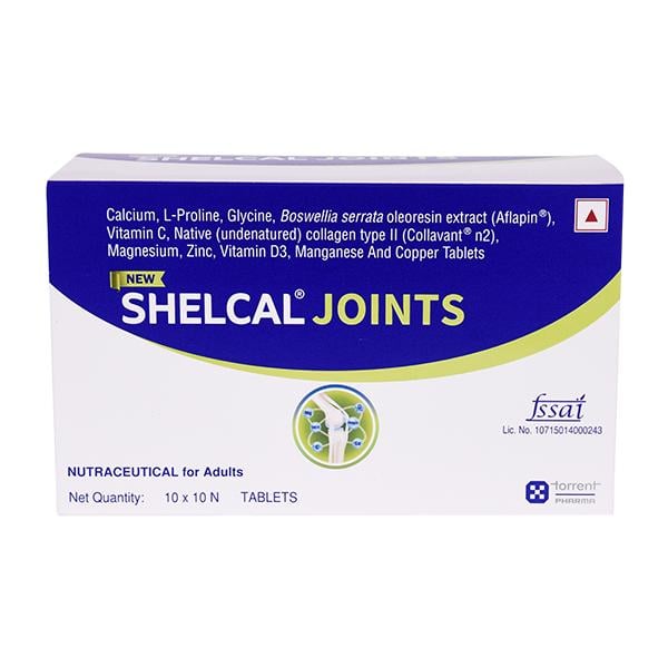 SHELCAL JOINTS NEW Tablet 10's