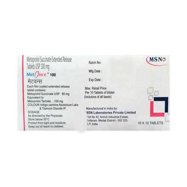 Metonce 100mg Tablet 10'S