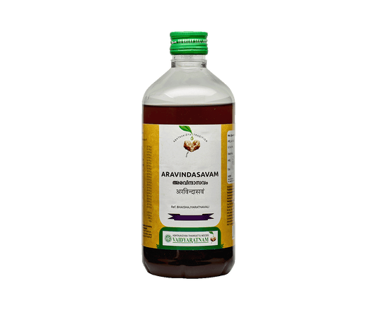 Aravindasavam 450 ml - Vaidyaratnam Ayurveda