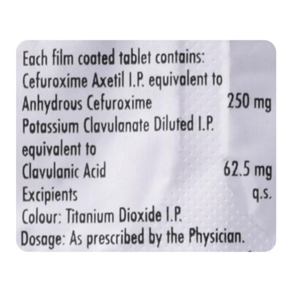Cerom CV 250mg Tablet 6'S