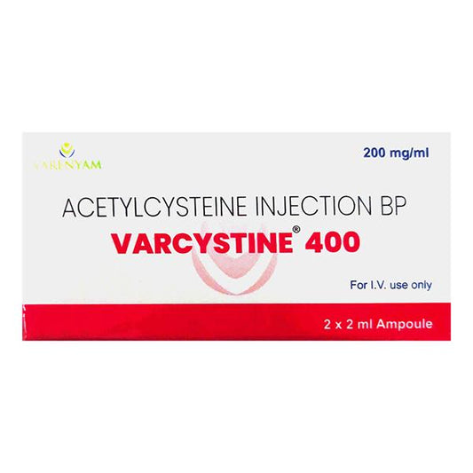 VARCYSTINE 400 Injection 2ml