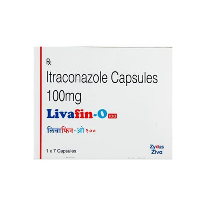 Livafin O 100mg Capsule 7'S