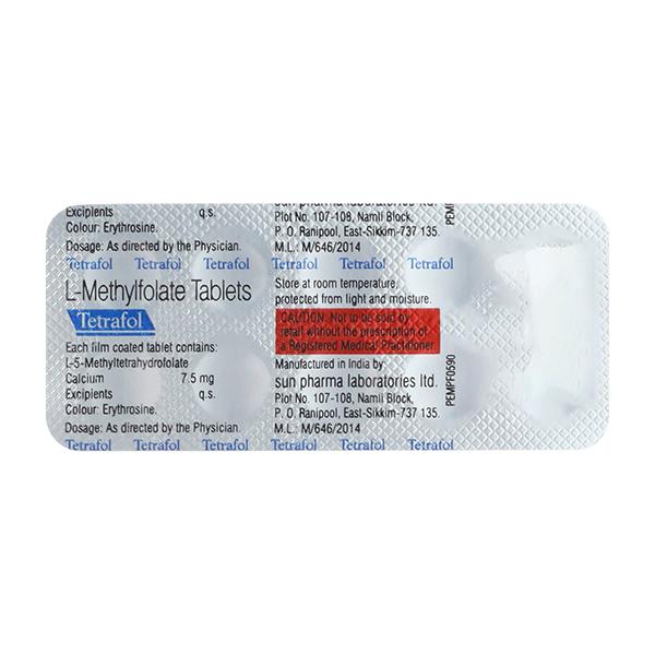 Tetrafol Tablet 10'S