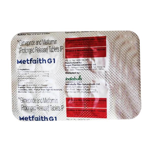 METFAITH G1 Tablet 10's