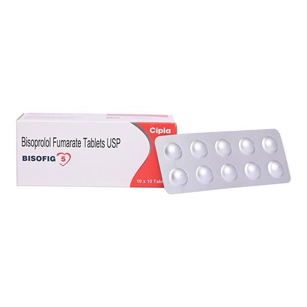 BISOFIG 5 Tablet 10's