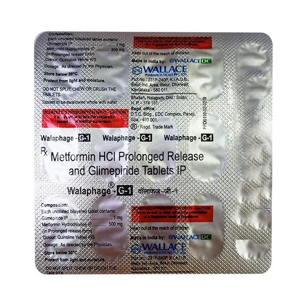 Walaphage G1 Tablet 15'S