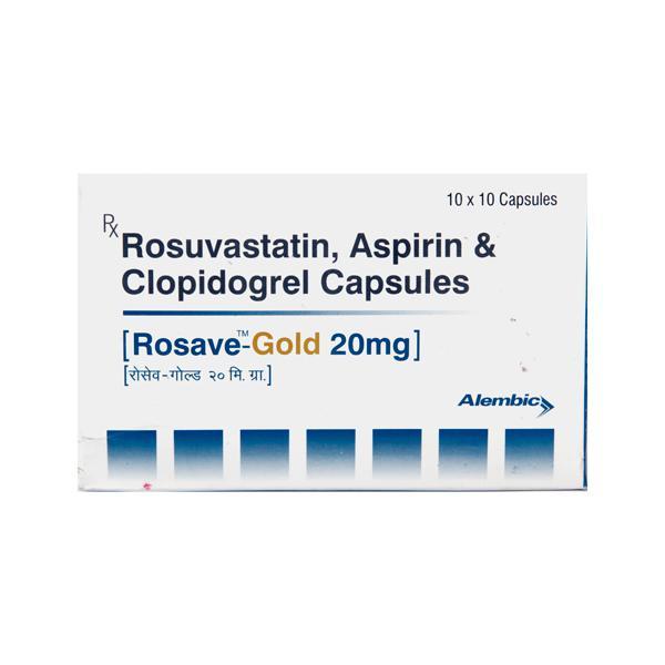 Rosave Gold 20mg Capsule 10'S