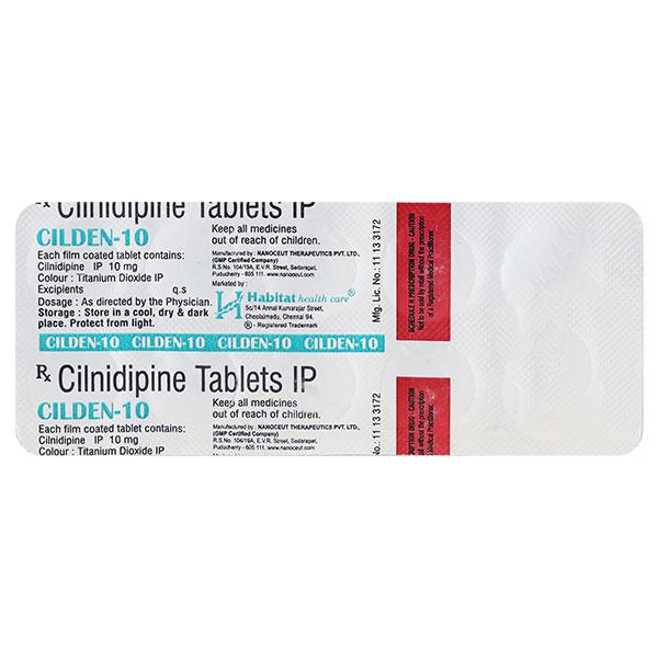 Cilden 10mg Tablet 10'S