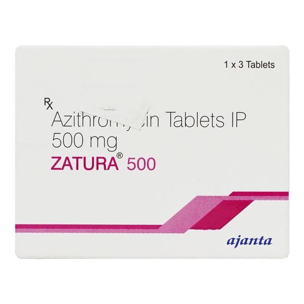 Zatura 500Mg Tablet 3's