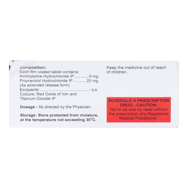 AMNURITE BETA ER 5/20 Tablet 10's