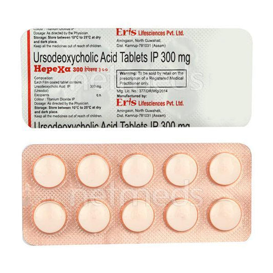 Hepexa 300mg Tablet 10'S