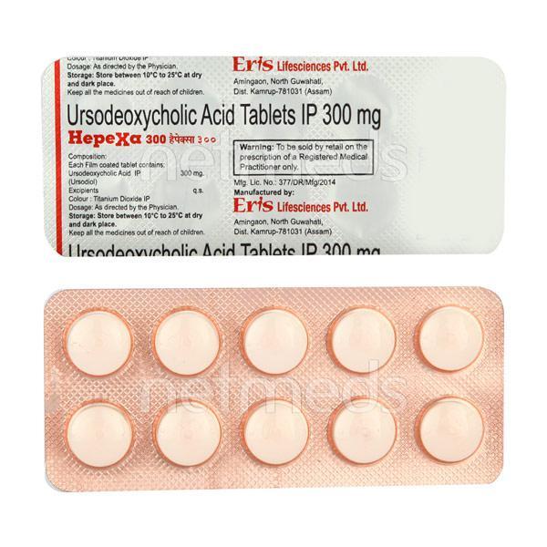 Hepexa 300mg Tablet 10'S