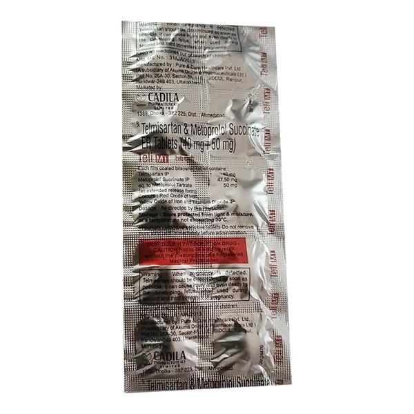 Teli MT 50mg Tablet 10'S