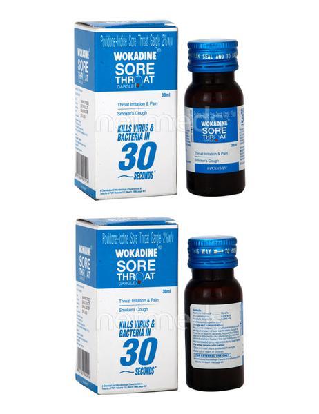 Wokadine Sore Throat Gargle 30ml