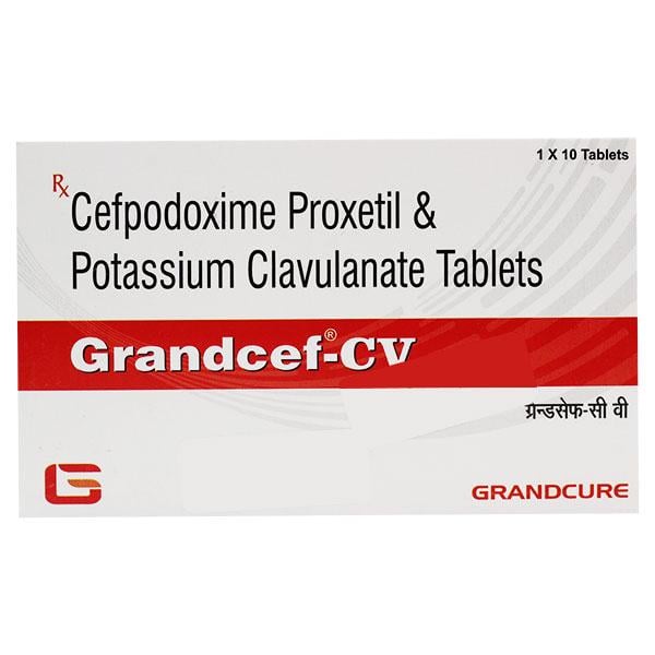 GRANDCEF CV Tablet 10's
