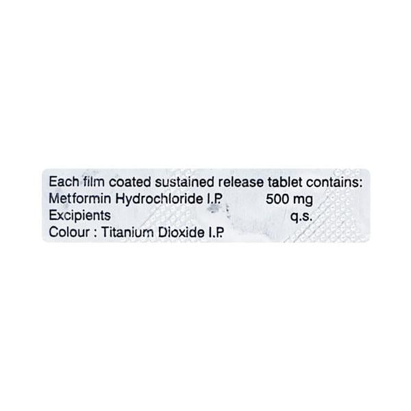 Gluconorm SR 500mg Tablet 15'S