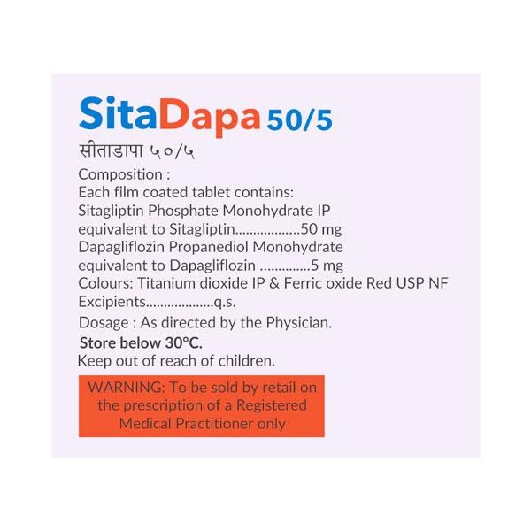 SITADAPA 50/5 Tablet 10's