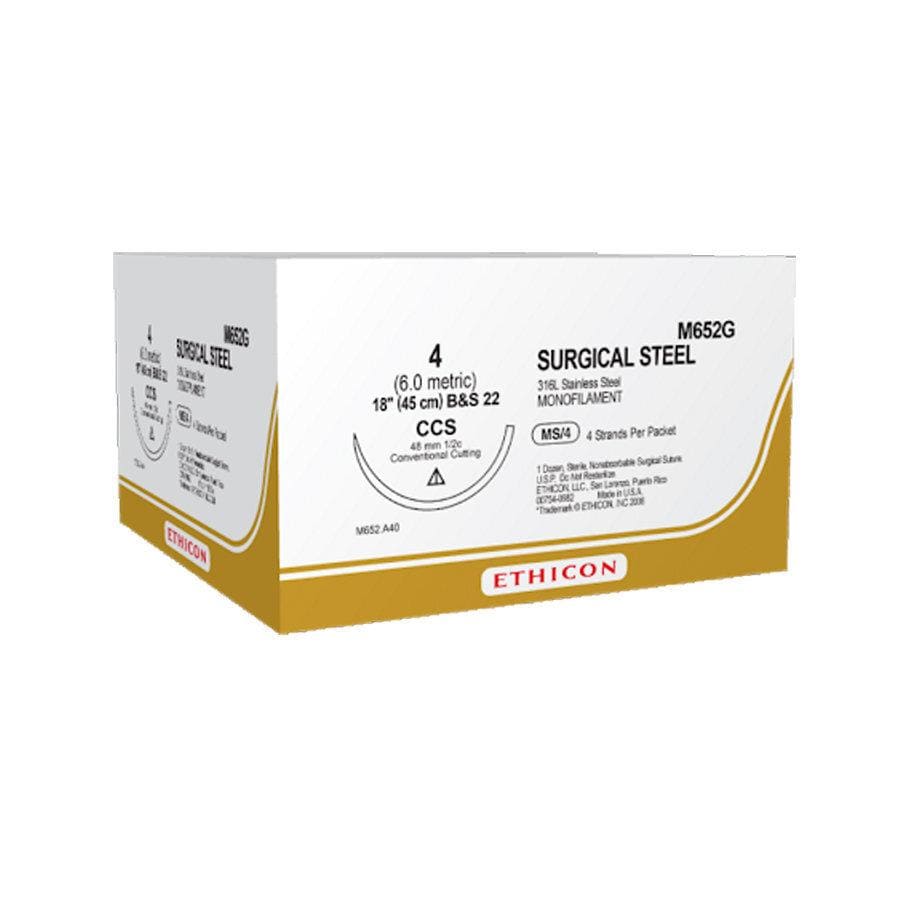 Ethicon Ethisteel Excel Suture 2-0