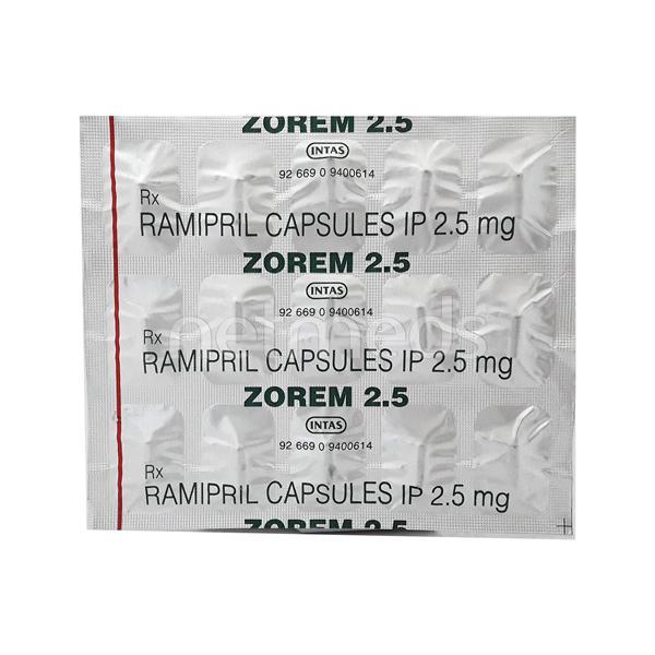 Zorem 2.5mg Capsule 15'S