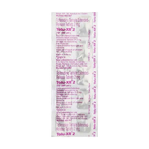 Tolu XR 2mg Tablet 10'S